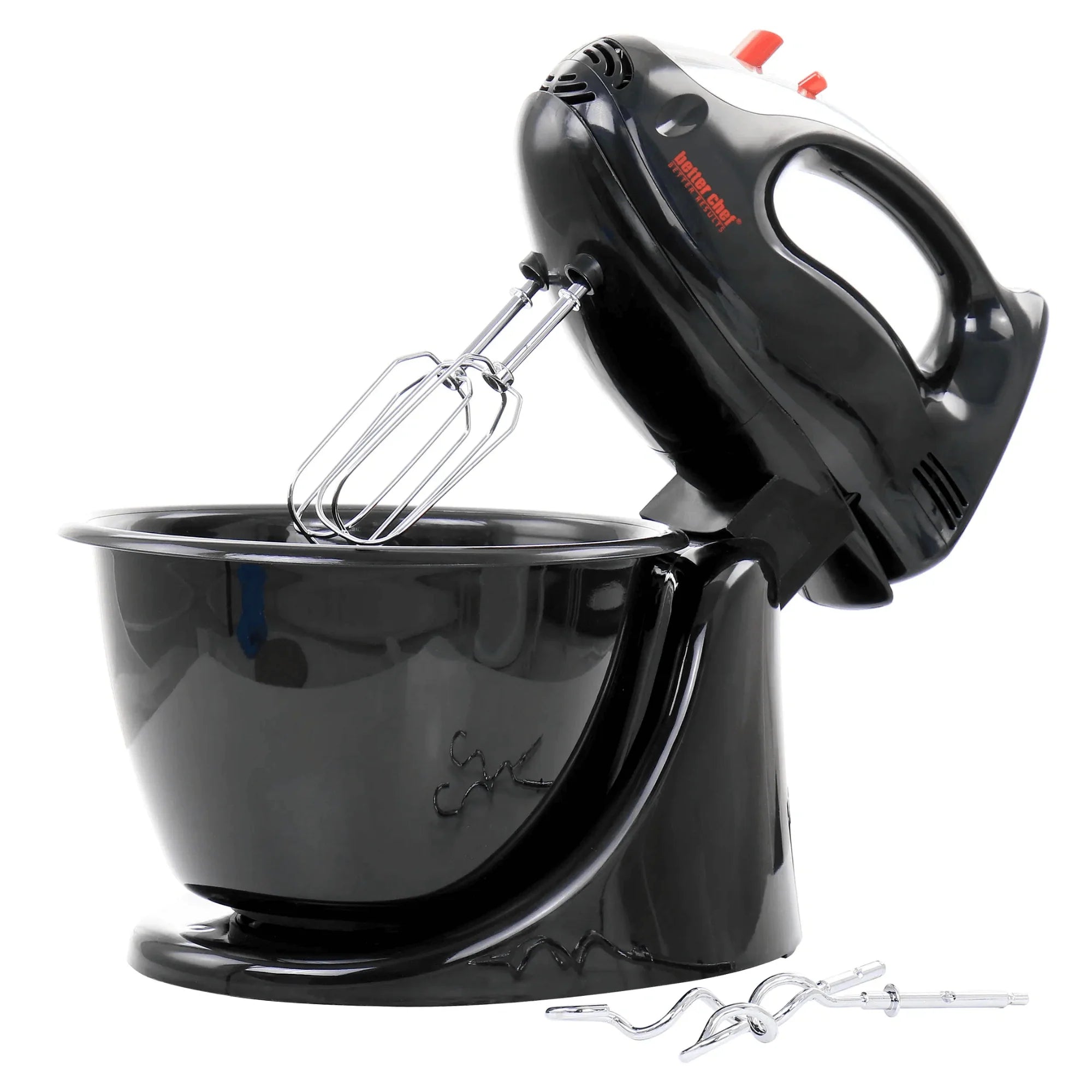 Better Chef 200 Watt Stand/Hand Mixer with Mixing Bowl