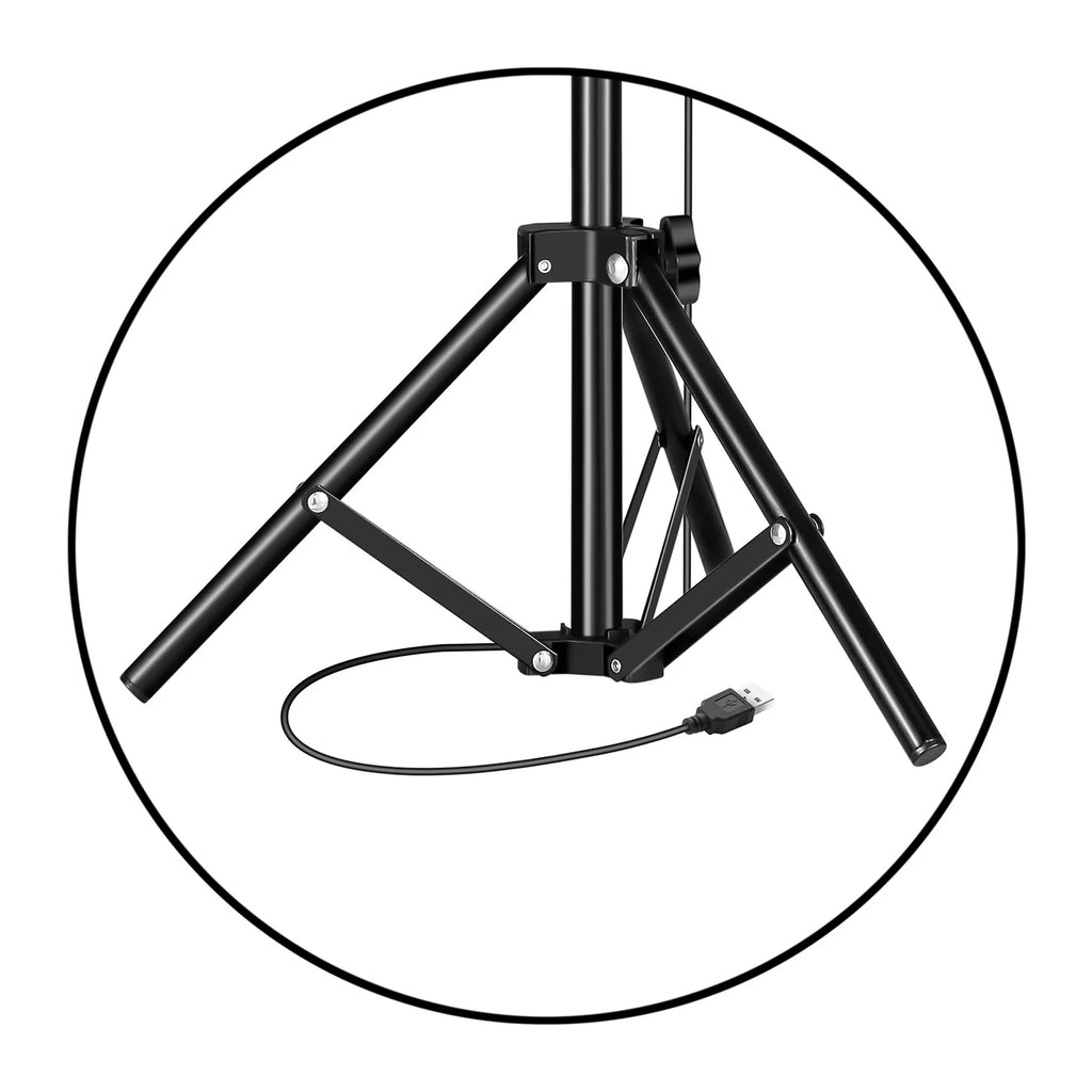 Supersonic PRO Live Stream 10” Heart Shaped Selfie Ring Light (SC-2310SRH)