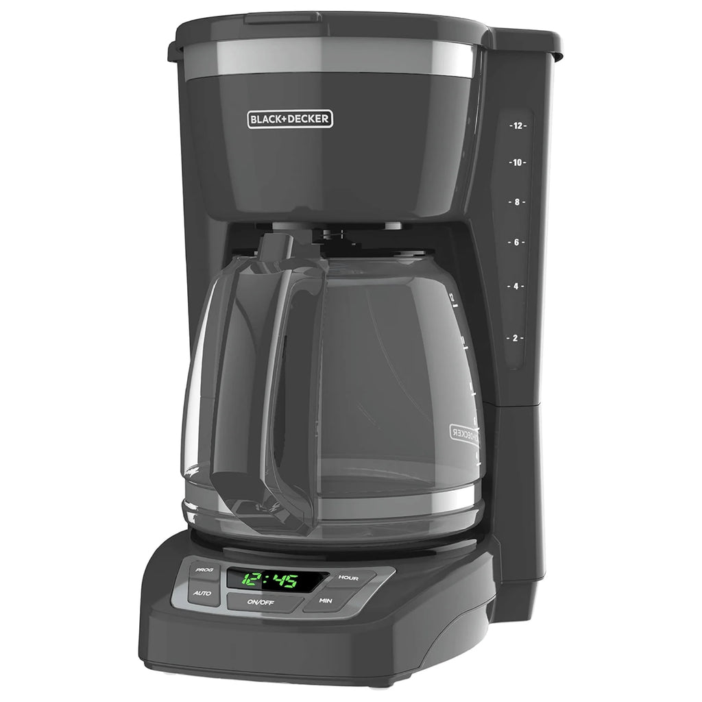 Black & Decker 12 Cup Programmable Coffee Maker with Digital Controls - REFURBISHED