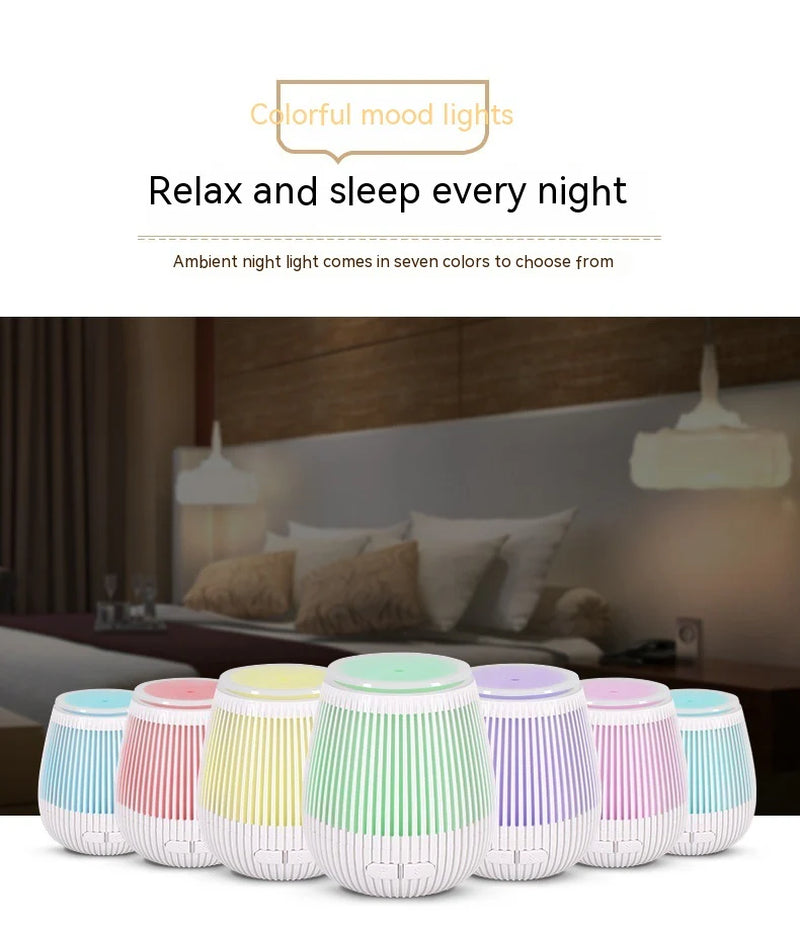 Creative USB Aromatherapy Humidifier Colorful Fragrance Lamp Ultrasonic Aroma Diffuser