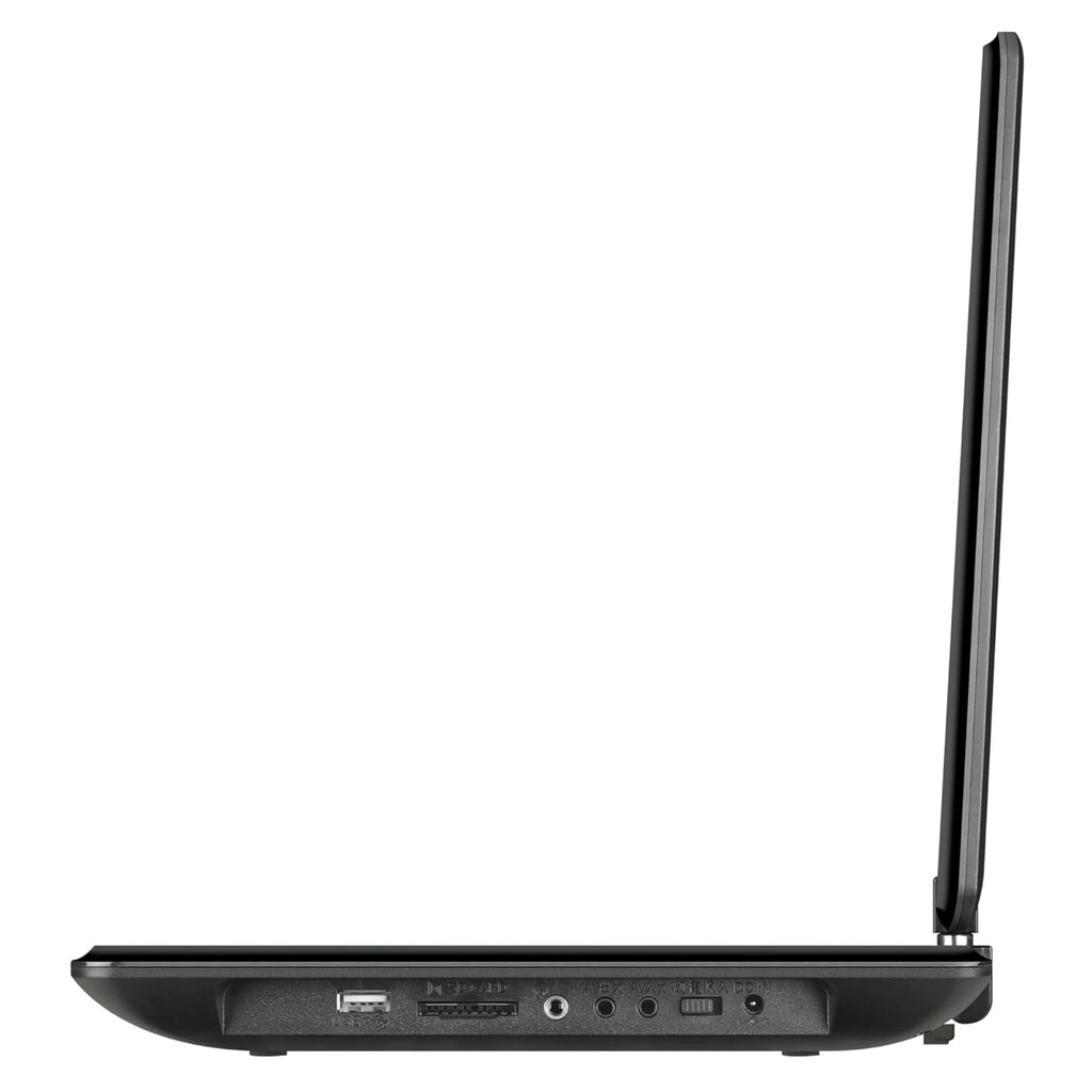 Supersonic 14-Inch Portable LED DVD Player with Built-In Hybrid TV Tuners ACDC Compatible