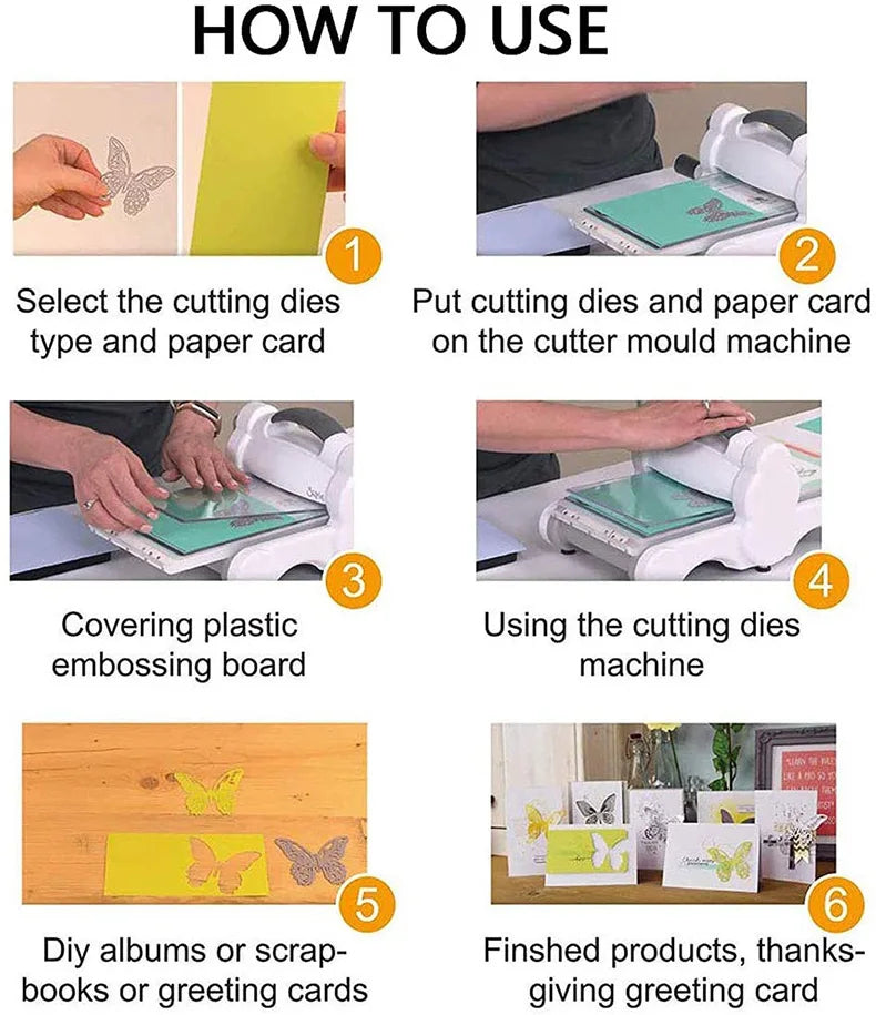 Diy Spring Botanicals Floral Print Chain Grid Coverplate Hot Foil Metal Dies stamps Butterflies Stencils Paper Card Drawing mold