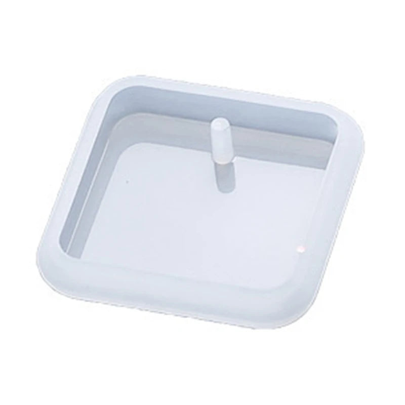 Hanging Listed Resin Mold Geometric Shape Irregular Rectangular Circle Pendant Silicone Mould DIY Crafts Jewelry Mold