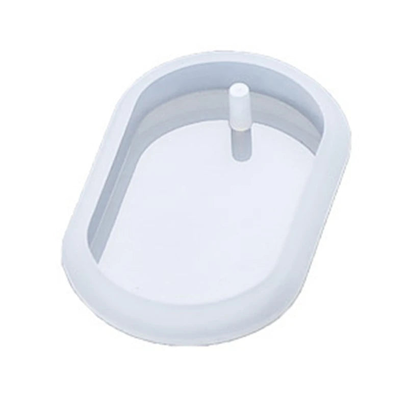 Hanging Listed Resin Mold Geometric Shape Irregular Rectangular Circle Pendant Silicone Mould DIY Crafts Jewelry Mold