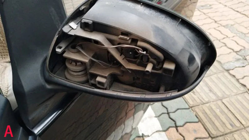 Original Car Accessories For Mazda 2 Demio 2007~2014 Rearview Mirror Cover Reverse Mirror Shell Case Shell Housing