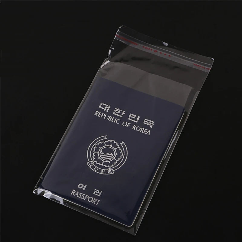 Thick Clear Self adhesive Cellophane packing Bags Transparent Small Self Sealing Plastic Package storage bag Resealable poly Bag