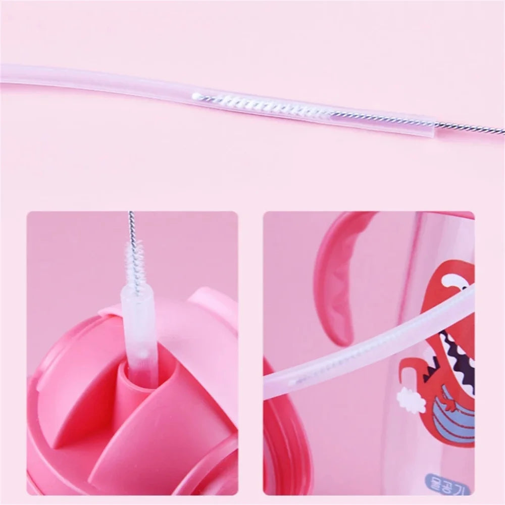 1/5/10pcs Fine Pipette Tank Pipe Brush Bottle Suction Tube Glass Tube Spiral Soft Hair Straw Cleaning Brushes Tools Wholesale