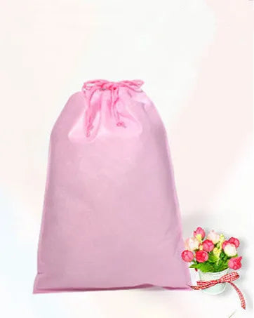 Wholesale Waterproof Package Shoe Pocket storage organize bag Non-woven fabric Draw pocket Drawstring Bags Toiletry Bag Case