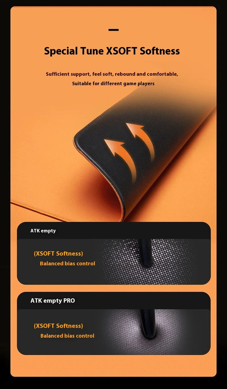 Atk Kong Xsoft Esports Mouse Pad Anti Slip Pad Desktop Gaming Gears PORON CSGO Pads For 60%-80% Mechanical Keyboard For Gamer