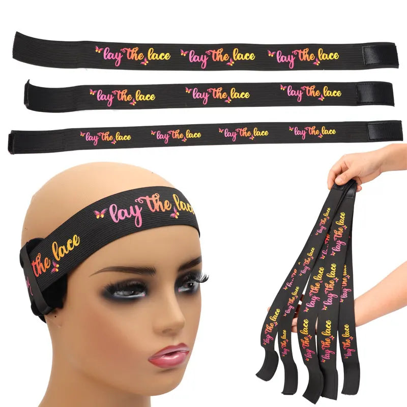 Elastic Band For Lace Frontal Melt 1-3Pcs Lace Melting Band For Lace Wigs Elastic Band For Melting Lace Wig Accessories Tools