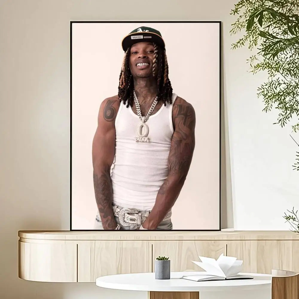 K-King Rapper Von Poster HD Art Sticky Wall Waterproof Home Living Room Bedroom Bar Aesthetic Decoration