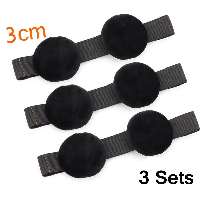 Edge Melt Band With Ear Protector For Lace Wigs 3Pcs Elastic Band With Logo Personalized For Laying Lace Edge Slayer Hair Band