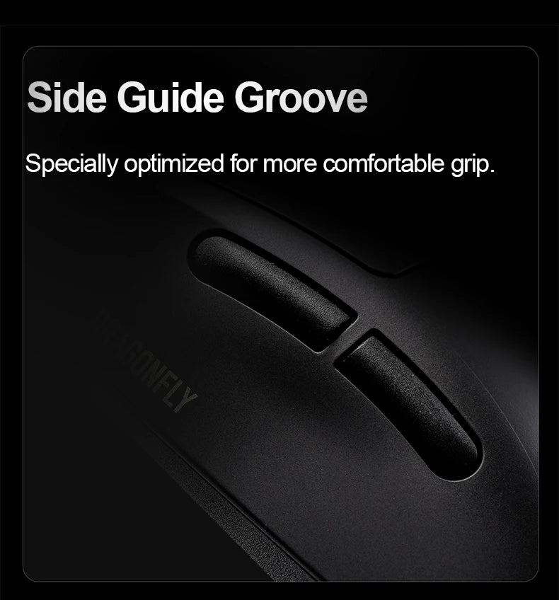 ATK Dragonfly A9 Ultra Wireless E-sports Gaming Mouse Ultra-lightweight Tri-mode Dual 8K Ergonomic Mice A9 Plus PAW3395/3950