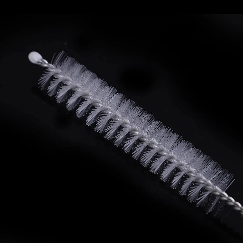 1/5/10pcs Fine Pipette Tank Pipe Brush Bottle Suction Tube Glass Tube Spiral Soft Hair Straw Cleaning Brushes Tools Wholesale