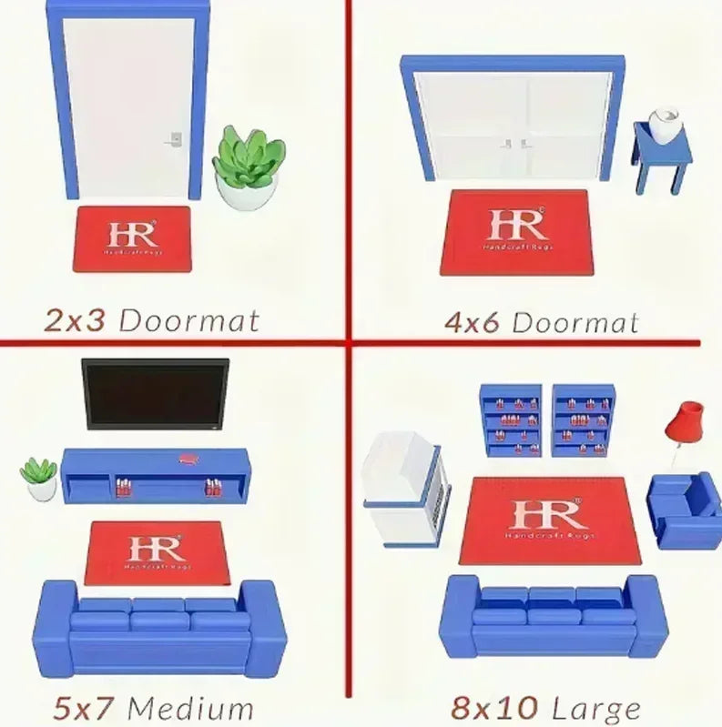 MINISO Fashion Red Leopard Hello Kitty Rug  Carpet for Living Room Bedside Floor Mat Girls Bedroom Decor Leisure Mat Rug Gift