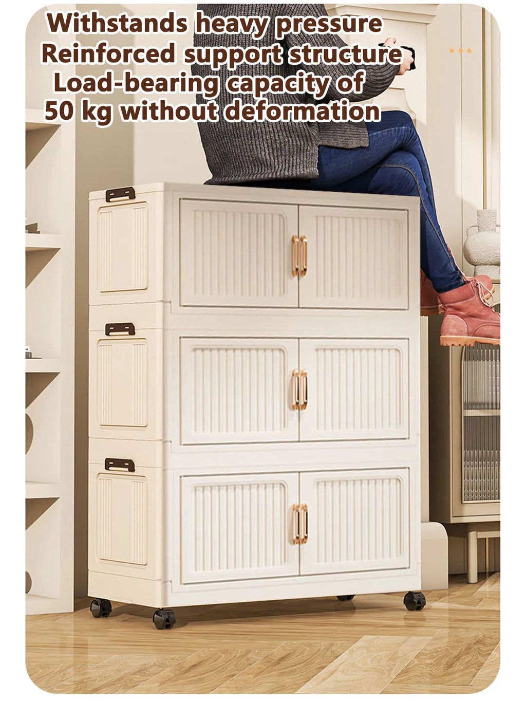 Storage Cabinet Installation Free Storage Cabinet Baby and Kidsren's Clothing Storage Box Snack Plastic Foldableing Storage Cabinet Folding Storage Cabinet Organizer