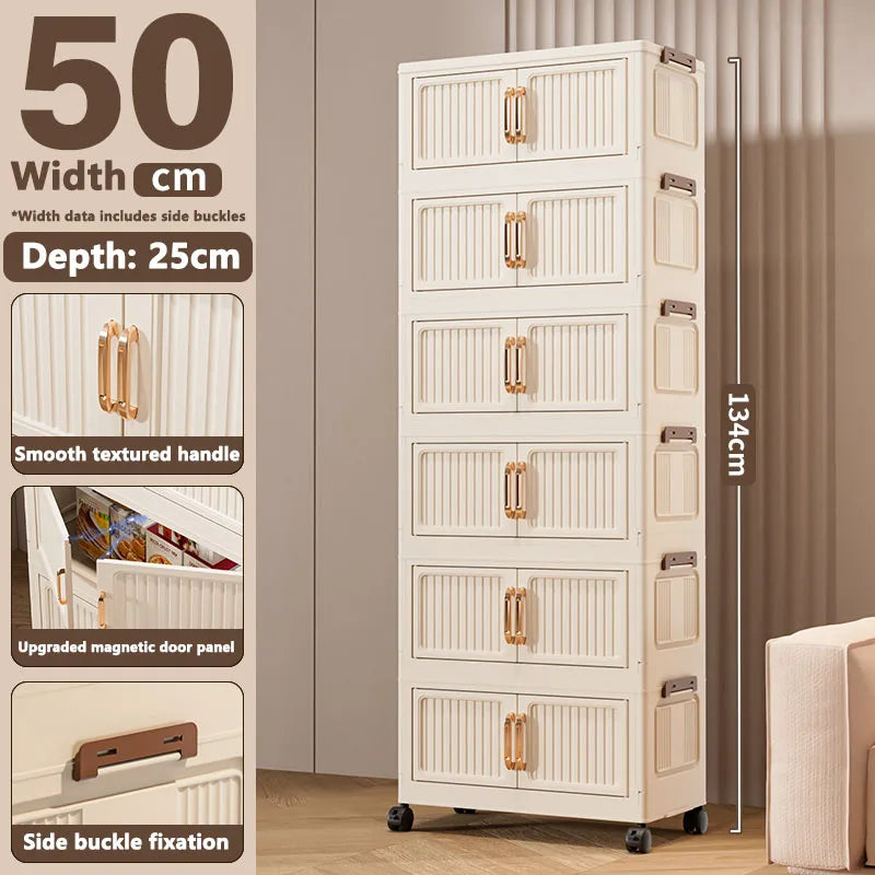 Storage Cabinet Installation Free Storage Cabinet Baby and Kidsren's Clothing Storage Box Snack Plastic Foldableing Storage Cabinet Folding Storage Cabinet Organizer