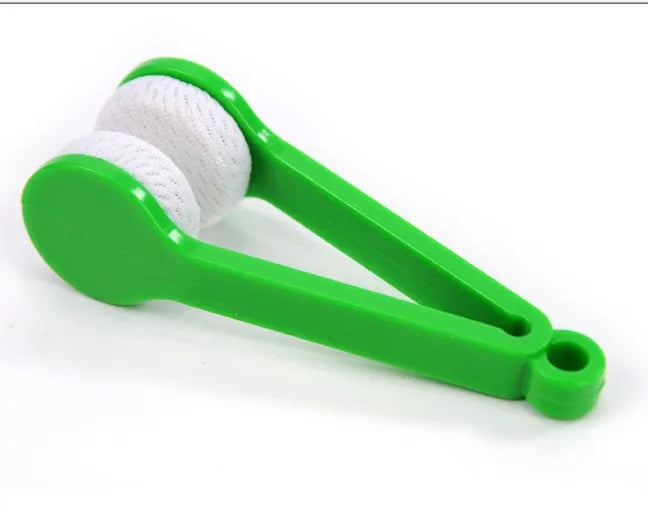 Multi-functional Portable Glasses Wipe Creative Glasses Clean Wipe Superfine Fiber Decontamination Without Trace Dust Brush