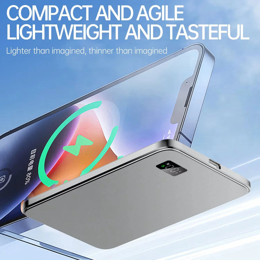 VIVO 50000mAh CCC Certification Thin Power Bank Ultra For MagSafe Magnetic Wireless Fast Charging Portable Battery Display