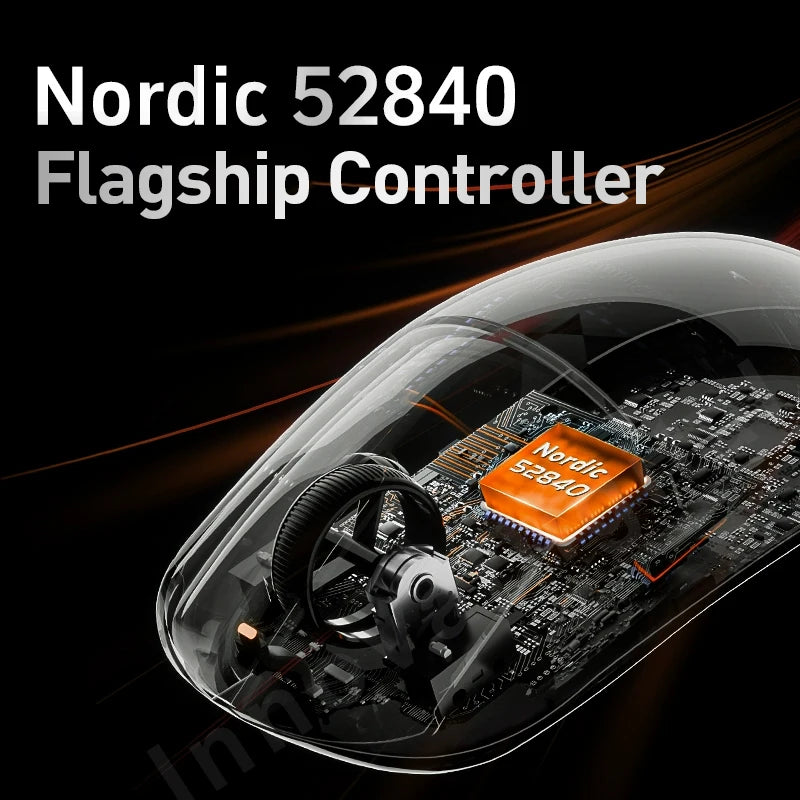 ATK Dragonfly A9 Ultra Wireless E-sports Gaming Mouse Ultra-lightweight Tri-mode Dual 8K Ergonomic Mice A9 Plus PAW3395/3950