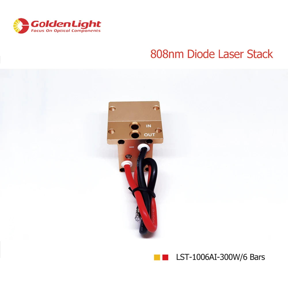 300W : LST-1006AI / Marco-Channel Diode-Laser-Stack For Cosmetic-Laser / 808nm For Permanent Hair Removal Handpiece