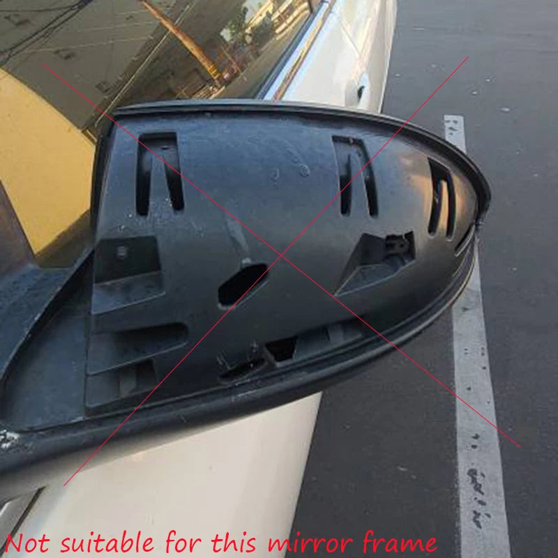 Original Car Accessories For Mazda 6 Atenza 2008~2013 Reverse Mirror Cover Sedan Mirror Case Shell Housing Without Turning Light