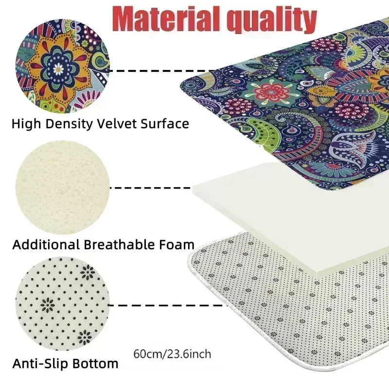 MINISO Fashion Red Leopard Hello Kitty Rug  Carpet for Living Room Bedside Floor Mat Girls Bedroom Decor Leisure Mat Rug Gift