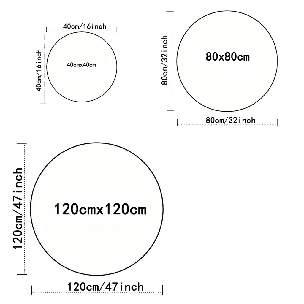 New MINISO Pokemon Pikachu Gengar Print Round Rugs Room Floor Mats Non-Slip Living Room Rugs Washable Carpet for Home Decor Mat