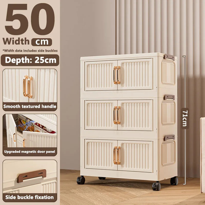 Storage Cabinet Installation Free Storage Cabinet Baby and Kidsren's Clothing Storage Box Snack Plastic Foldableing Storage Cabinet Folding Storage Cabinet Organizer