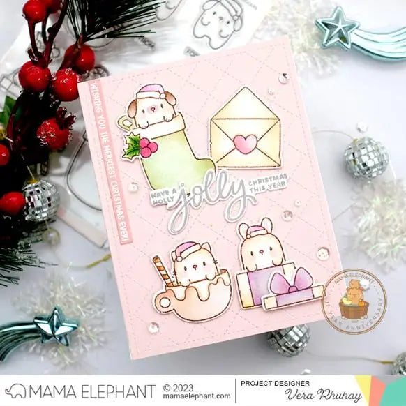 2023 Christmas Metal Cutting Dies diy Scrapbooking Photo Album Decorative Embossing Paper Card Crafts Die