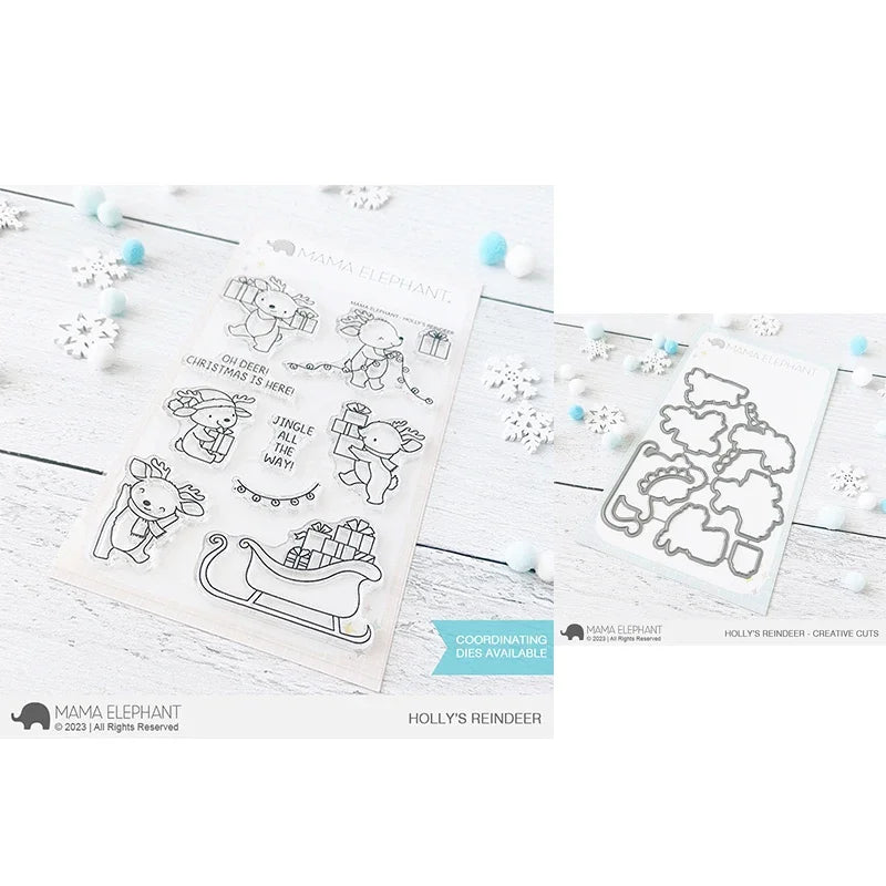 2023 Christmas Metal Cutting Dies diy Scrapbooking Photo Album Decorative Embossing Paper Card Crafts Die