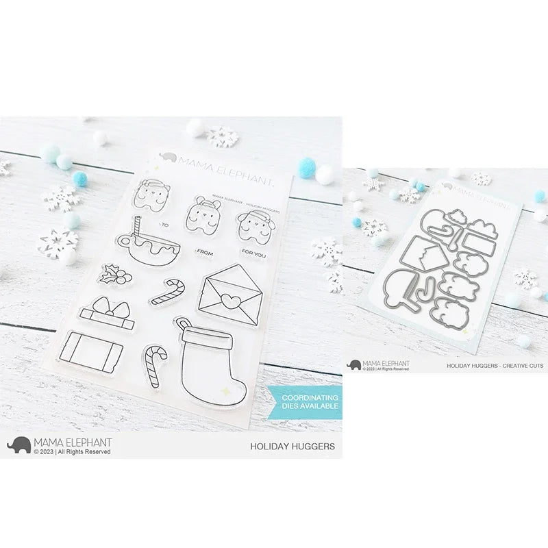 2023 Christmas Metal Cutting Dies diy Scrapbooking Photo Album Decorative Embossing Paper Card Crafts Die