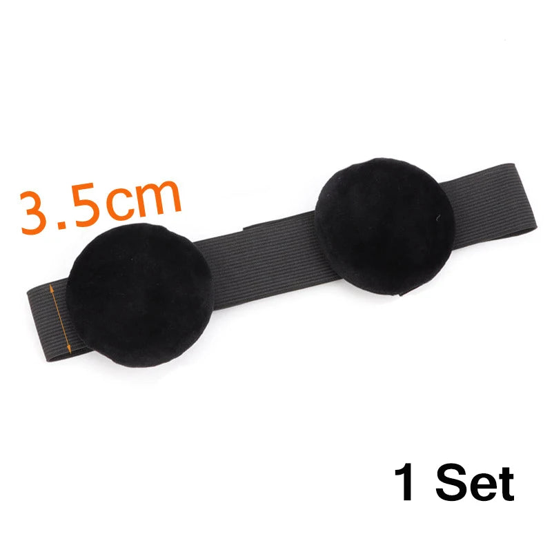 Edge Melt Band With Ear Protector For Lace Wigs 3Pcs Elastic Band With Logo Personalized For Laying Lace Edge Slayer Hair Band