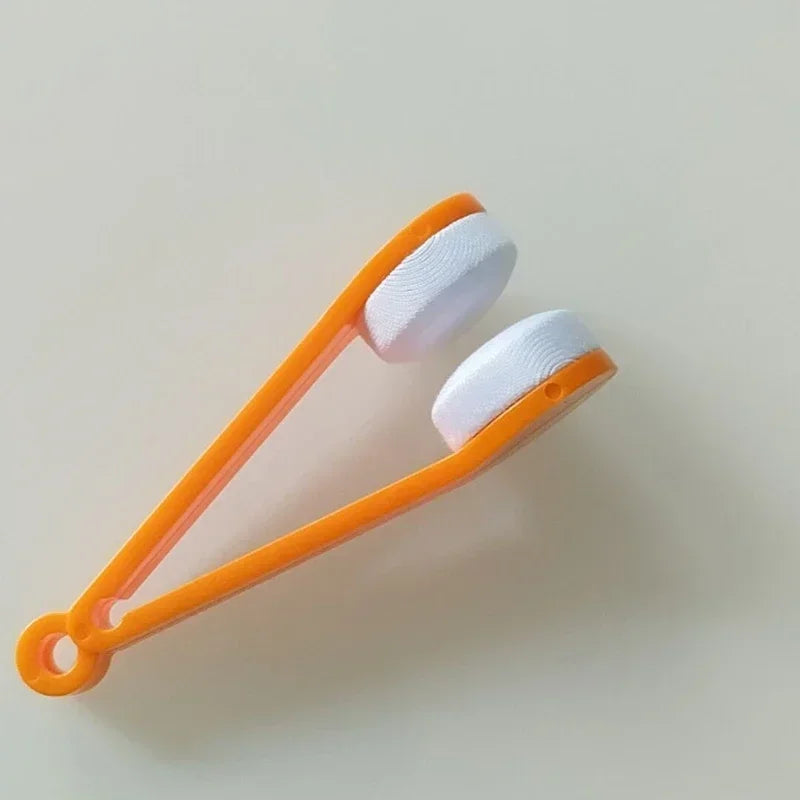 Multi-functional Portable Glasses Wipe Creative Glasses Clean Wipe Superfine Fiber Decontamination Without Trace Dust Brush