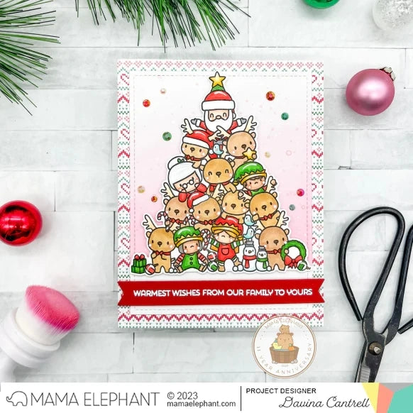 2023 Christmas Metal Cutting Dies diy Scrapbooking Photo Album Decorative Embossing Paper Card Crafts Die