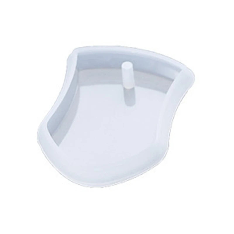 Hanging Listed Resin Mold Geometric Shape Irregular Rectangular Circle Pendant Silicone Mould DIY Crafts Jewelry Mold