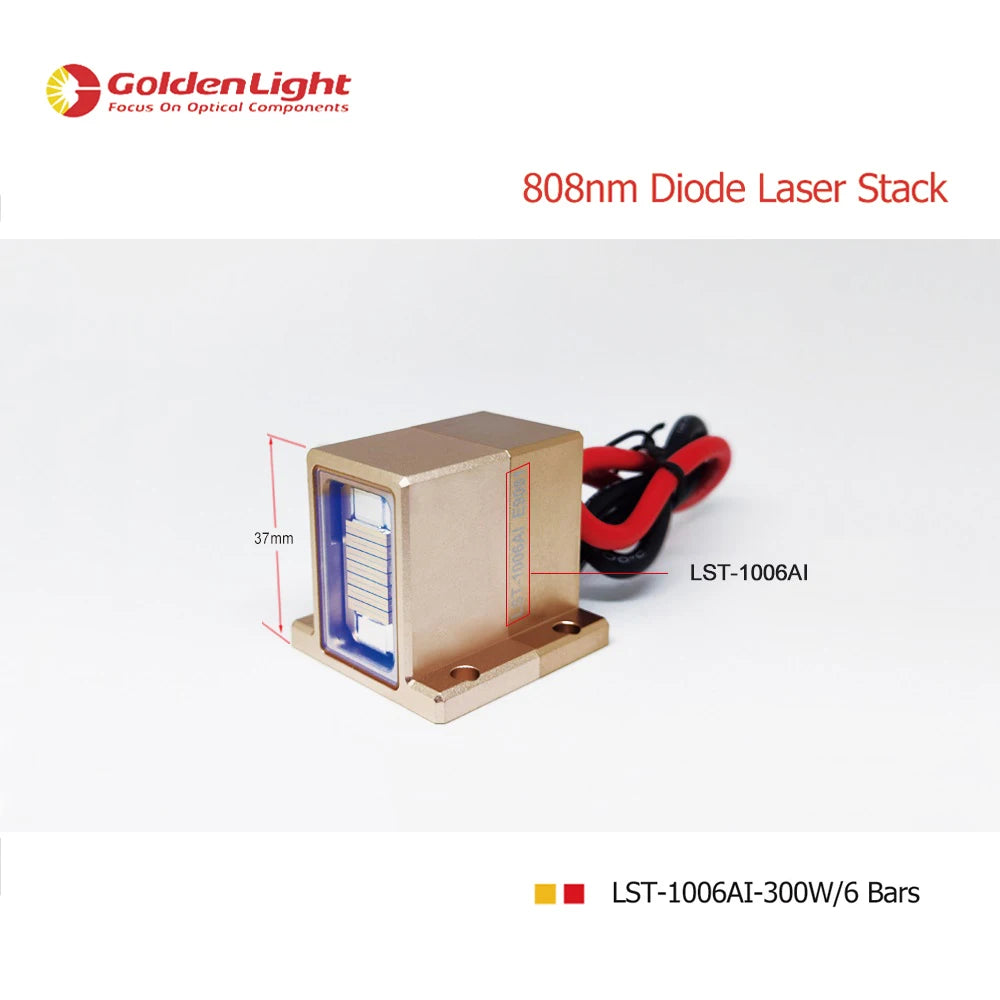 300W : LST-1006AI / Marco-Channel Diode-Laser-Stack For Cosmetic-Laser / 808nm For Permanent Hair Removal Handpiece