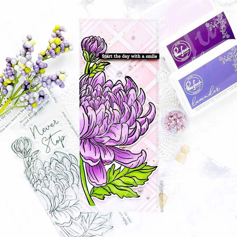 Diy Spring Botanicals Floral Print Chain Grid Coverplate Hot Foil Metal Dies stamps Butterflies Stencils Paper Card Drawing mold