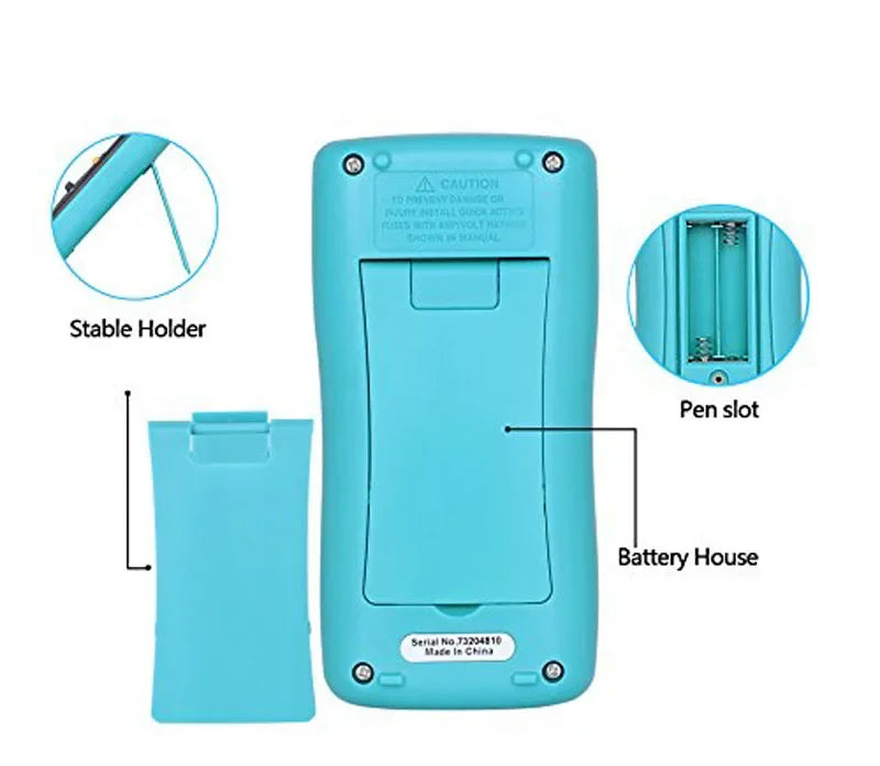 ZT102 True RMS Digital Multimeter Backlit AC/DC Voltage Ammeter Voltmeter Temperature Ohm Frequency Diode Meter Tester Tool