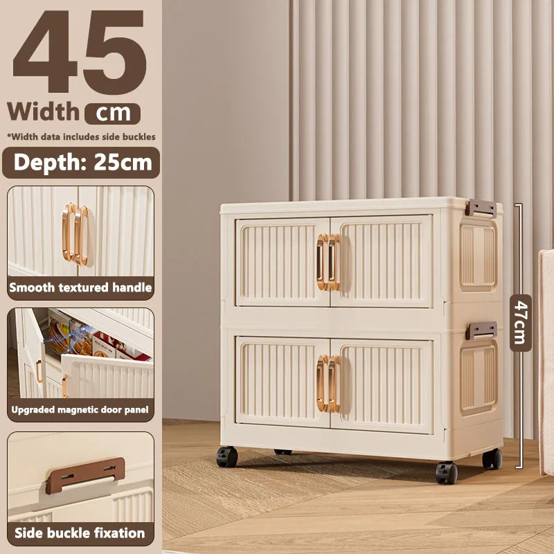 Storage Cabinet Installation Free Storage Cabinet Baby and Kidsren's Clothing Storage Box Snack Plastic Foldableing Storage Cabinet Folding Storage Cabinet Organizer