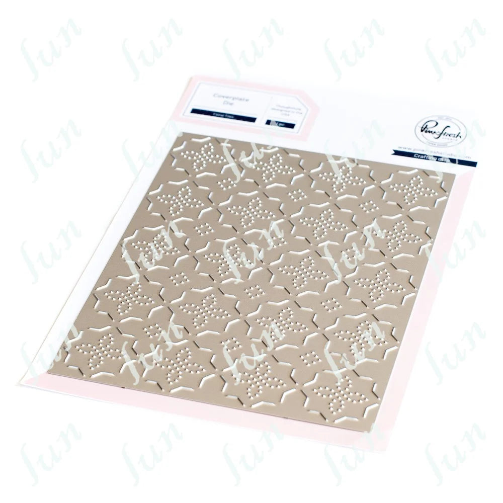 Diy Spring Botanicals Floral Print Chain Grid Coverplate Hot Foil Metal Dies stamps Butterflies Stencils Paper Card Drawing mold