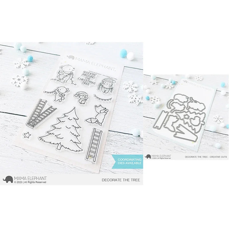 2023 Christmas Metal Cutting Dies diy Scrapbooking Photo Album Decorative Embossing Paper Card Crafts Die