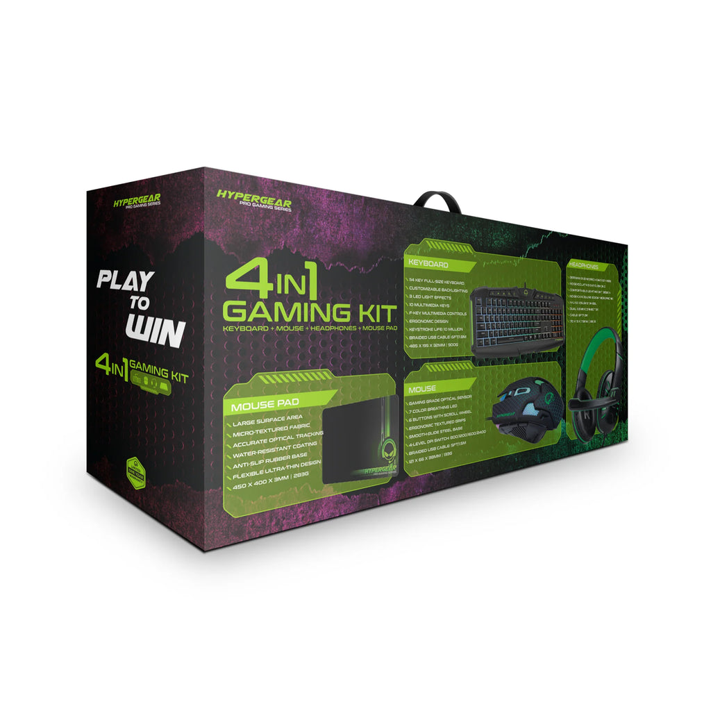 Hypergear 4-In-1 Gaming Kit 2021