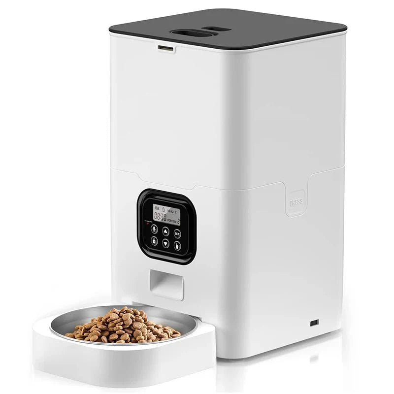 Wifi-Enabled Smart Pet Feeder - App Control & Remote Feeding | HEYBO