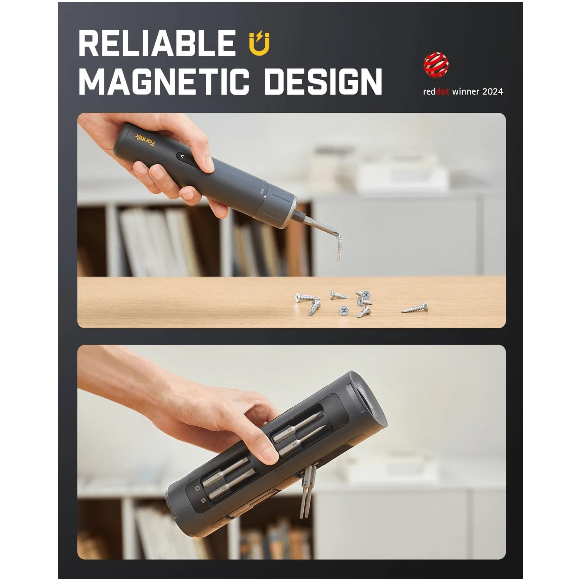 Fanttik NEX S1 Pro 3.7V Cordless Electric Power Screwdriver Kit - REFURBISHED